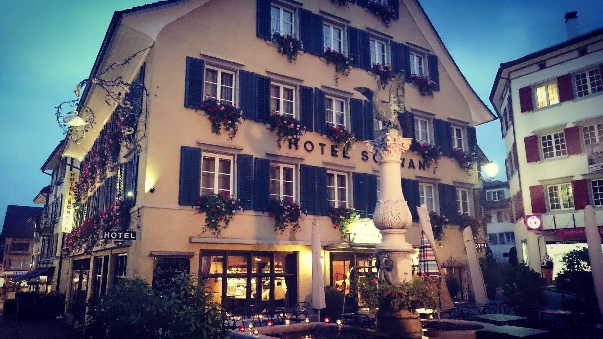 Romantik Hotel Schwan Horgen Exterior foto